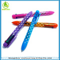 Hot sale plastic multi color ink pens for promotion